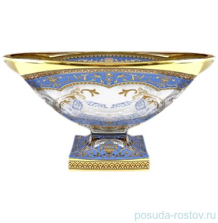 Ваза для фруктов 34 см н/н &quot;Astra Gold /Синяя&quot; / 069990