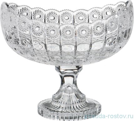 Фруктовница 26,5 х 16 см н/н &quot;MUZA CRYSTAL&quot; / 187598