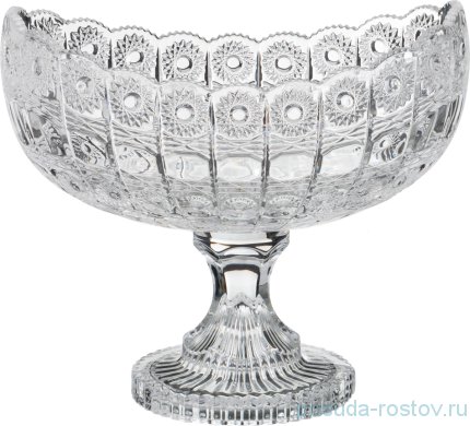Фруктовница 26,5 х 16 см н/н &quot;MUZA CRYSTAL&quot; / 187598
