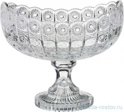 Фруктовница 26,5 х 16 см н/н &quot;MUZA CRYSTAL&quot; / 187598