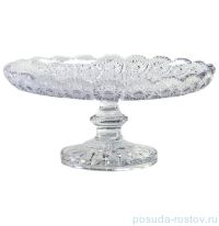 Ваза для фруктов 28 см н/н &quot;A.Crystal /Хрусталь резной&quot; / 139179