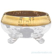 Конфетница 20 см на 3-х ножках &quot;Версаче /Горгона&quot; / 026556
