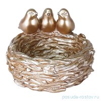 Ваза для конфет медная &quot;Swallow&quot;  / 285453
