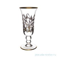 Бокалы для шампанского 260 мл 6 шт &quot;Timon /Tiziano Golden /Palm&quot;  / 284831