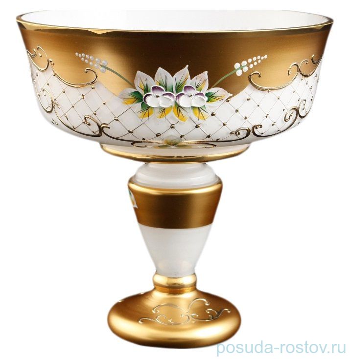 Фруктовница 24 см н/н опал "Лепка" / 099573