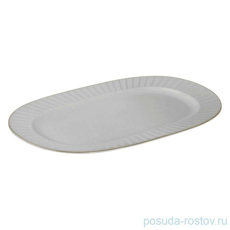 Набор овальных блюд 35,5 см 2 шт "marzipan grey" (подарочная упаковка) / 356692