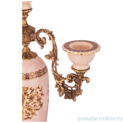Подсвечник 29,5 х 13,5 х 43,5 см 3-х рожковый  / 253348