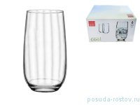 Стаканы для воды 490 мл 6 шт &quot;Cool /Оптика /Без декора&quot; / 213935