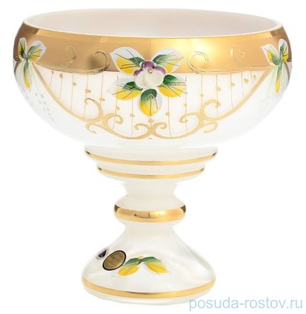 Конфетница 16 см н/н &quot;Лепка белая&quot; SC / 146908