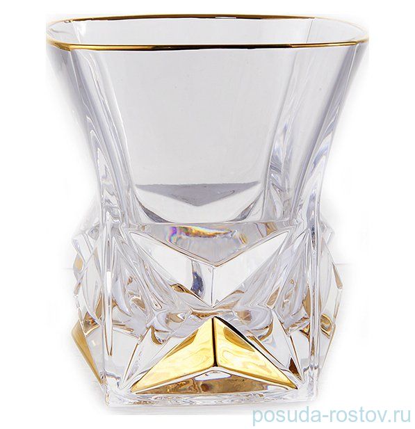 Стаканы для виски 280 мл 6 шт "Pyramid /С золотом 1" / 140955