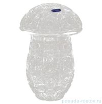 Вазочка 18 см с крышкой &quot;Glasspo /Хрусталь резной&quot; / 054710