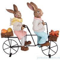 Фигурка 32 х 10,5 х 29,5 см &quot;Пасхальный кролик&quot; / 236809