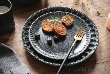 Тарелка 21 см &quot;Black Kitchen&quot; / 341810