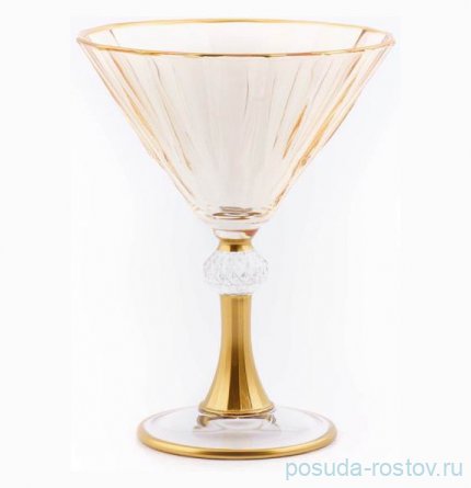 Креманки/мартинки 240 мл 6 шт &quot;Diamond /Amber&quot; / 253095
