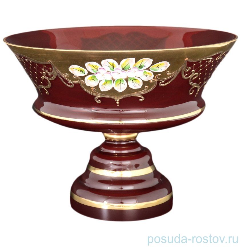 Фруктовница 32 см н/н "Лепка красная /5365" S-A / 072947