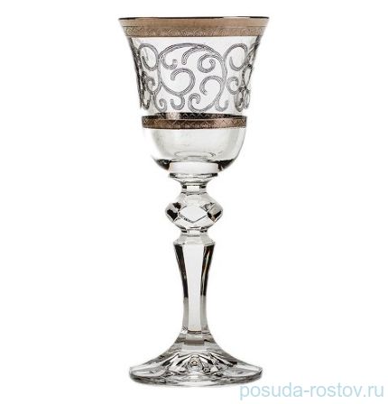 Рюмки 60 мл 6 шт &quot;Кристина /437494 /Платиновая декорация&quot; / 152452