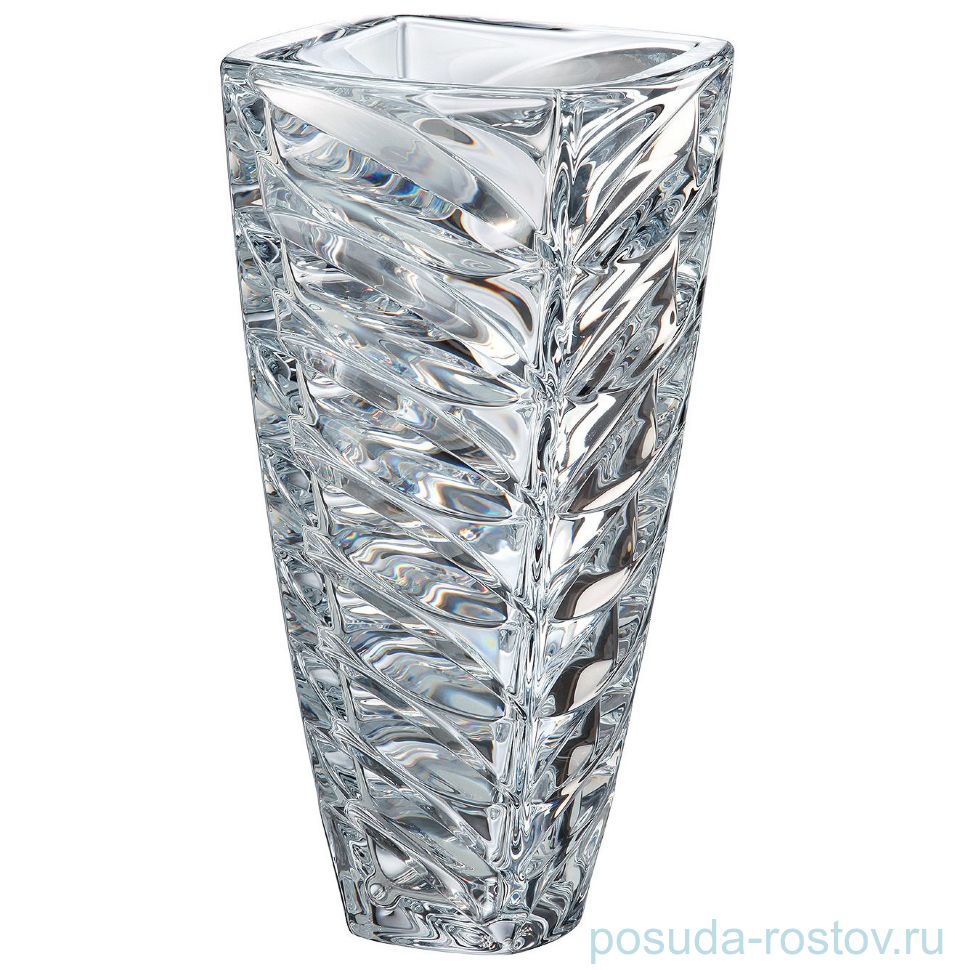 Ваза для цветов 30,5 см "Фасет /Без декора" / 098837