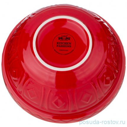 Салатник для смешивания и сервировки lefard kitchen passion 23 см красная / 348739