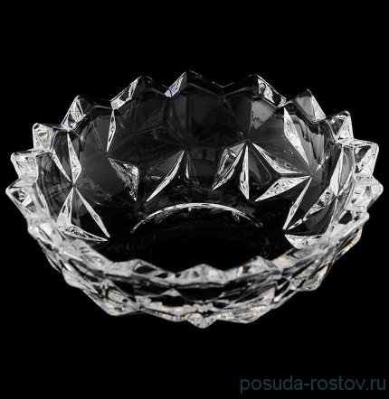 Набор розеток 12,5 см 6 шт &quot;Glacier /Без декора&quot; хрусталь Йиглава / 091434