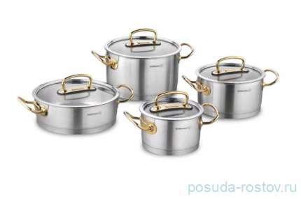 Набор кастрюль 8 предметов&quot;Samara Gold&quot; / 347471