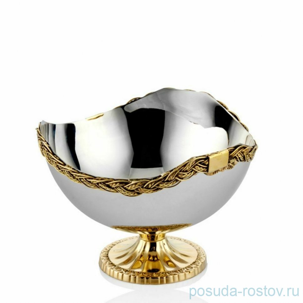 Ваза для конфет 16 х 10 см "Black Pearl" / 285549