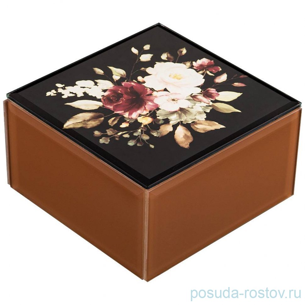 Шкатулка 12 x 12 x 6,5 см "Вдохновение " / 213156