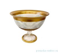 Ваза для фруктов 26 х 21,5 см н/н &quot;Barok /Золото&quot; / 256475