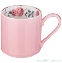 Кружка 360 мл розовая &quot;Blossom /С розами&quot;  / 323087