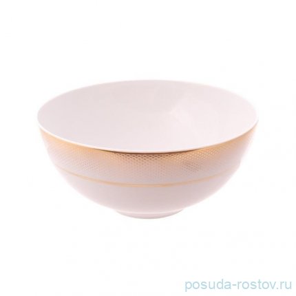Набор салатников 21 см 6 шт &quot;Deluxe shape /Rio white gold&quot; / 341333