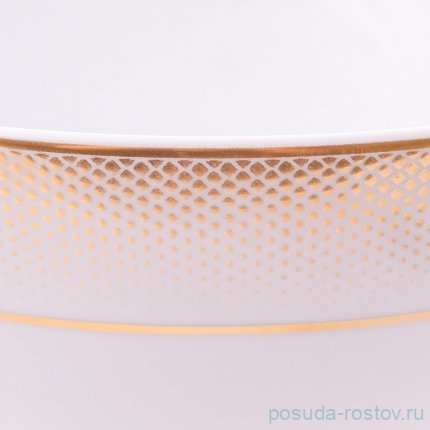 Набор салатников 21 см 6 шт &quot;Deluxe shape /Rio white gold&quot; / 341333