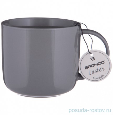 Кружка 440 мл серая &quot;Luster&quot; (4шт.) / 229490
