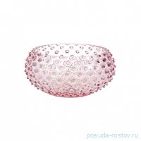 Ваза для фруктов 23 х 10 см розовая &quot;Hobnail Tapas&quot; / 336545