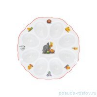 Блюдо для яиц 15 см &quot;Корона /Весна /Кролик и цыплёнок&quot;  / 255575