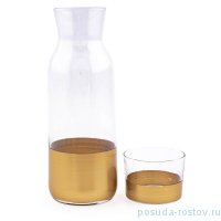 Набор для воды 2 предмета (графин с крышкой-стаканом) &quot;Fonte Gold&quot; / 258471