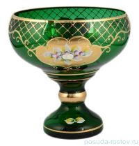 Ваза для конфет 20 см н/н &quot;Лепка зелёная&quot; И-В / 096703