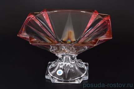 Ваза для фруктов 33 см н/н &quot;Метрополитэн /Янтарно-розовая&quot; R-G / 118320