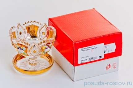 Вазочка для варенья н/н &quot;Хрусталь с золотом&quot; 5311 / 043937