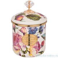 Банка для сыпучих продуктов 12 х 12 см 1,2 л &quot;Agness /Винтаж /Розы&quot; / 196389