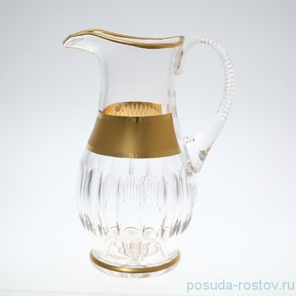 Кувшин для воды 1,3 л &quot;Хрусталь с золотом&quot; MC  / 115008