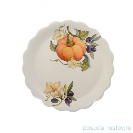 Тарелки 21 см 2 шт &quot;Artigianato ceramico /Тыква&quot; / 149453