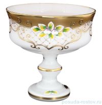 Конфетница 20 см н/н &quot;Лепка белая&quot; SC / 116474