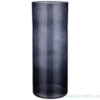Ваза для цветов 40 см &quot;Cilindro black drops&quot; / 269729
