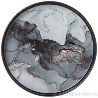 Тарелка 20,5 см чёрная 1 шт &quot;moon art&quot; / 273472