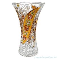 Ваза для цветов 35,5 см &quot;Хрусталь с золотом&quot; / 057920