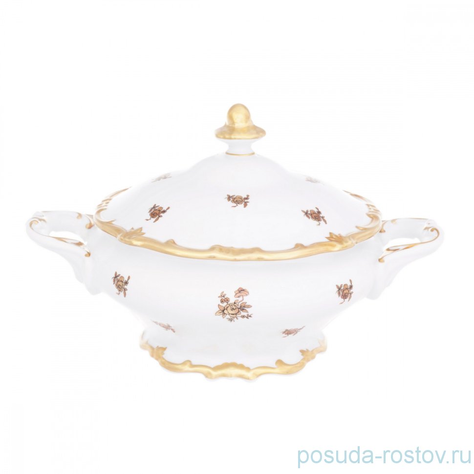 Супник 4 л "Роза золотая /золото"  / 223451