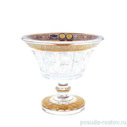Конфетница 15 см н/н &quot;Max Crystal /Золото /C&quot; / 151388