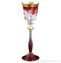 Рюмки 60 мл 6 шт &quot;Анжела /Красные&quot; E-V / 108812