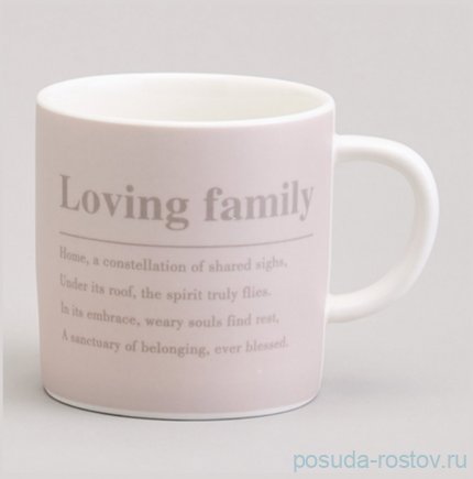 Чайная пара 210 мл &quot;Loving family&quot; / 368922