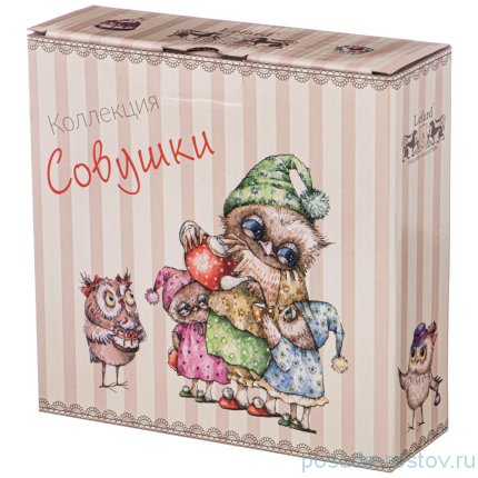 Салатник 18 см &quot;Совушки&quot; / 225635