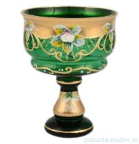 Конфетница 13 см н/н &quot;Лепка зеленая /И-В&quot; / 096694